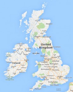 Map Ire&UK